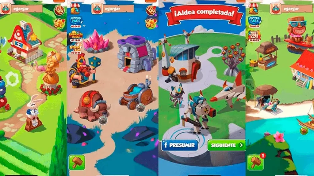 Compra Cofres en las Aldeas Boom